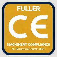 CE machinery compliance badge