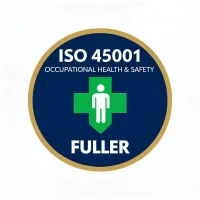 ISO 45001 certification badge